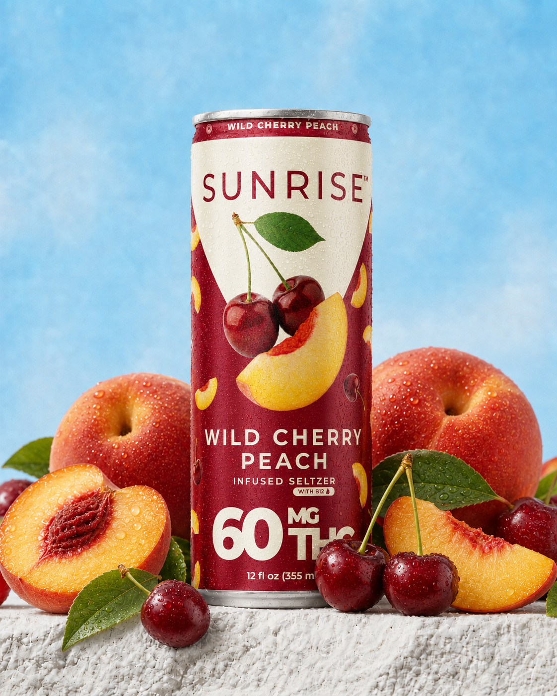 SUNRISE Wild Cherry Peach